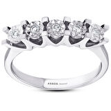 0.11 Karat Pırlanta Venüs Beştaş Yüzük