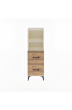 Arges Dolap 2 Raflı 2 Çekmeceli 44x30x134 Aytaşı-Çam