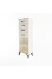 Arges Dolap Tek Raflı 4 Çekmeceli 44x30x134 Aytaşı-Aytaşı