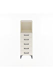Arges Dolap Tek Raflı 5 Çekmeceli 44x30x134 Aytaşı-Aytaşı