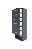 Arges Dolap 6 Çekmeceli 44x30x134 Antrasit-Antrasit