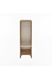 Arges Dolap Tek Raflı Tek Askılı 44x30x134 Çam-Aytaşı