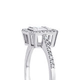 0.35 Karat Baget Pırlanta Yüzük