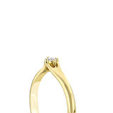 0.20 Karat Pırlanta Tektaş Yüzük