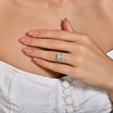 0.56 Karat Baget Pırlanta Yüzük