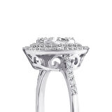 0.56 Karat Baget Pırlanta Yüzük