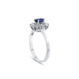 0.07 Karat Safir Taşlı Pırlanta Yüzük