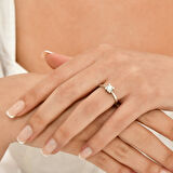 0.36 Karat Pırlanta Tektaş Yüzük