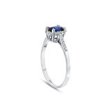 0.15 Karat Safir Taşlı Pırlanta Yüzük