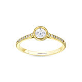 0.15 Karat Pırlanta Tektaş Yüzük