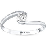 0.20 Karat Pırlanta Tektaş Yüzük