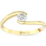 0.20 Karat Pırlanta Tektaş Yüzük