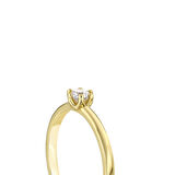 0.10 Karat Pırlanta Tektaş Yüzük