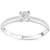 0.15 Karat Pırlanta Tektaş Yüzük