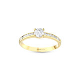 0.32 Karat Pırlanta Tektaş Yüzük