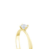 0.20 Karat Pırlanta Tektaş Yüzük