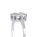 0.62 Karat Baget Pırlanta Yüzük