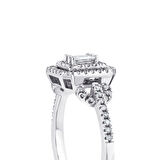 0.35 Karat Baget Pırlanta Yüzük