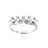 0.40 Karat Pırlanta Beştaş Yüzük