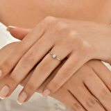 0.50 Karat Pırlanta Tektaş Yüzük