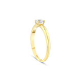 0.15 Karat Pırlanta Tektaş Yüzük