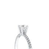 0.28 Karat Pırlanta Tektaş Yüzük