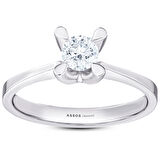 0.25 Karat Pırlanta Tektaş Yüzük