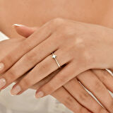 0.20 Karat Pırlanta Tektaş Yüzük