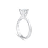 0.50 Karat Pırlanta Tektaş Yüzük