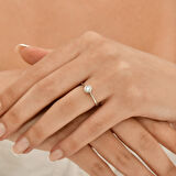 0.51 Karat Pırlanta Tektaş Yüzük