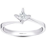 0.30 Karat Pırlanta Tektaş Yüzük