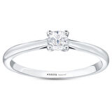 0.30 Karat Pırlanta Tektaş Yüzük