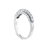 0.20 Karat Pırlanta Yarım Tur Yüzük