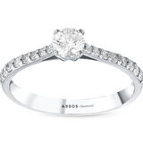 0.35 Karat Pırlanta Tektaş Yüzük