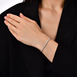 0.65 Karat Pırlanta Su Yolu Bileklik