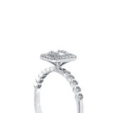 0.12 Karat Baget Pırlanta Yüzük