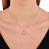 Pırlanta Baget Kolye