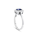 0.10 Karat Safir Taşlı Pırlanta Yüzük
