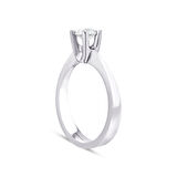 0.50 Karat Pırlanta Tektaş Yüzük