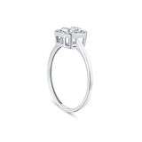 0.10 Karat Baget Pırlanta Yüzük