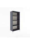 Arges Dolap 3 Raflı 60x30x134 Antrasit-Antrasit