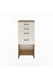 Arges Dolap 4 Çekmeceli 60x30x134 Çam-Aytaşı
