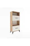 Arges Dolap 2 Raflı 2 Çekmeceli 60x30x134 Çam-Aytaşı