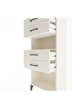 Arges Dolap Tek Raflı 4 Çekmeceli 60x30x134 Aytaşı-Aytaşı