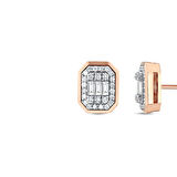 Pırlanta Baget Küpe