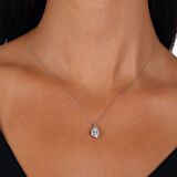 Pırlanta Baget Kolye