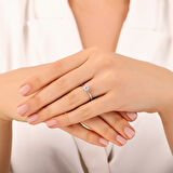 0.61 Karat Pırlanta Tektaş Yüzük