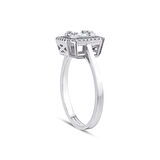 0.34 Karat Baget Pırlanta Yüzük