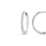 0.21 Karat Pırlanta Halka Küpe