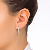 0.21 Karat Pırlanta Halka Küpe